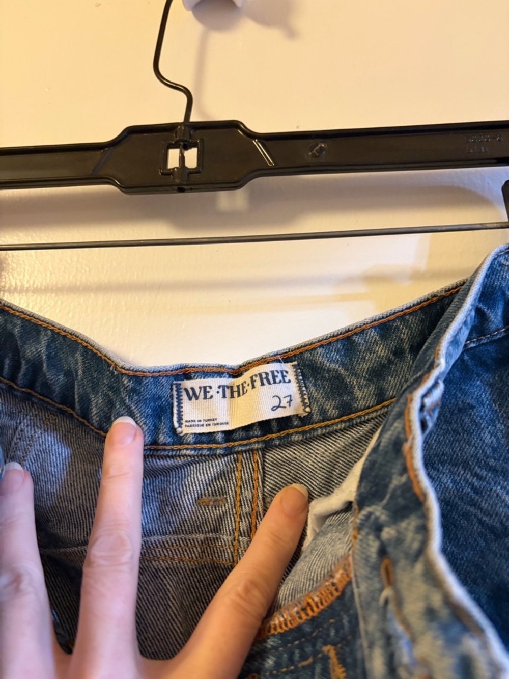 Free people barrel Jean sz 27 - Picture 6 of 9